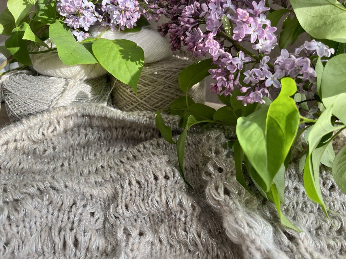 Моя работа по мотивам итальянского дизайнера вязаных изделий