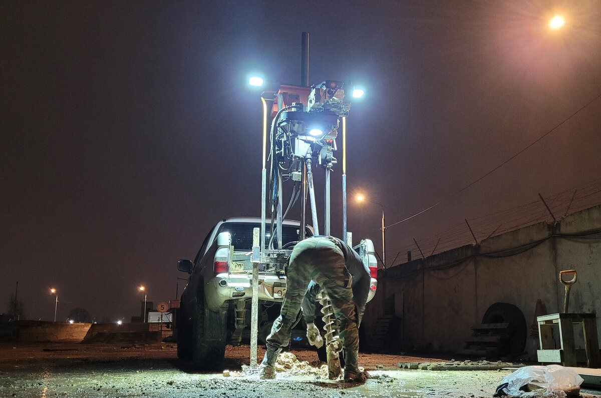 Геологические исследования грунта