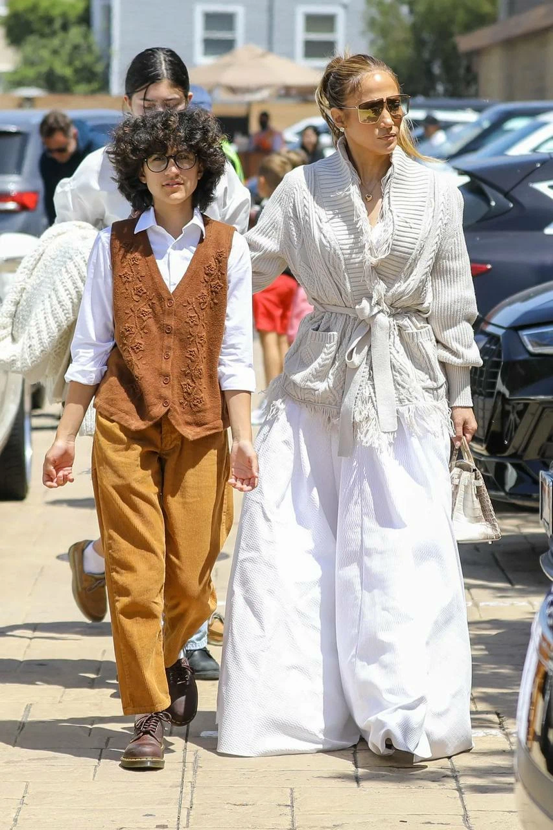 Джей Ло с дочерью