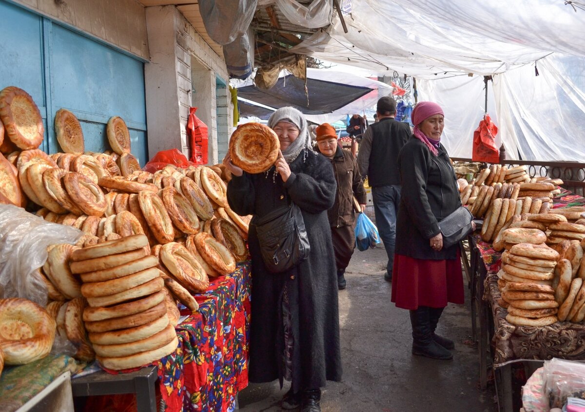 Ош Киргизия рынок