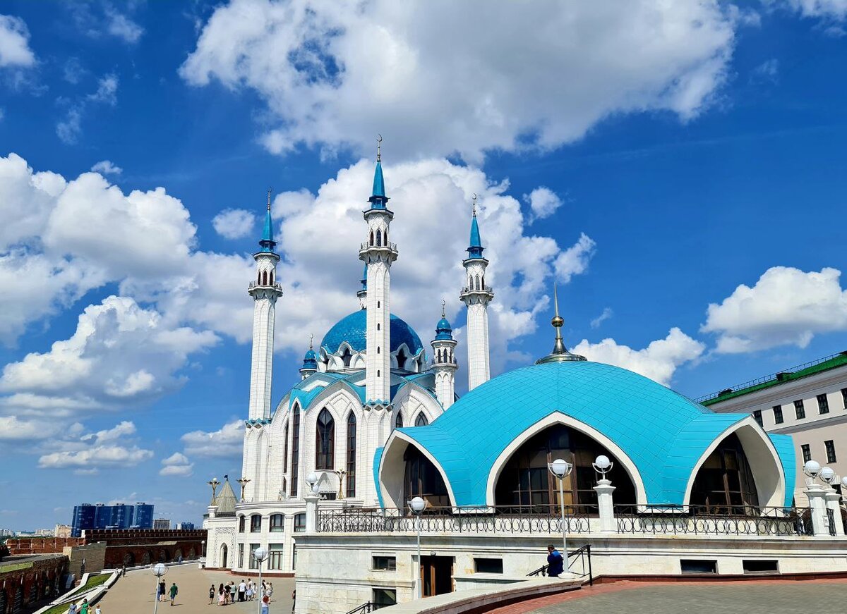 Казань. Кремль. Мечеть Кул-Шариф август 2022