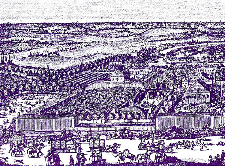 Немецкая слобода на гравюре Генриха де Витта. Источник: wikipedia.org