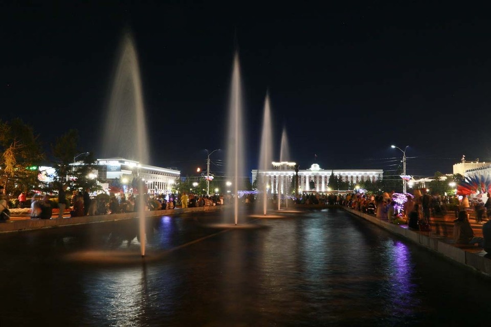     Салют в День города в Барнауле 2022 Олег УКЛАДОВ