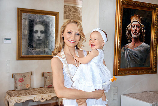 Ильзе Лиепа с дочерью Надеждой