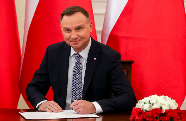 Президент Польши Анджей Дуда (фото с сайта president.pl)