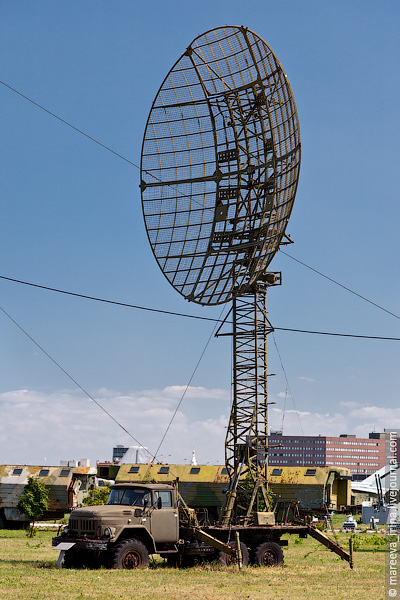 Рис. 2. Антенная машина тропосферной станции Р-410М-7,5