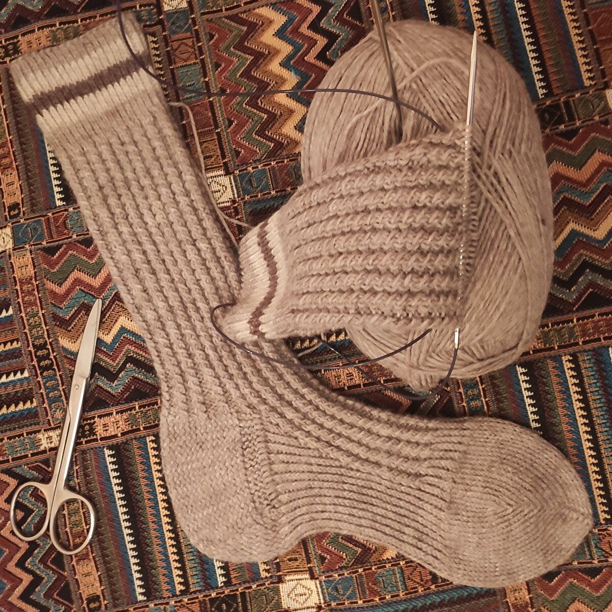 Полтора носка.