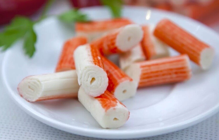 Крабовые палочки.