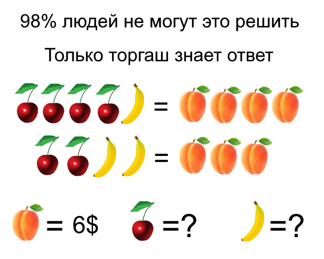 Реши ни. Сможешь решить задачу. Задачка с фруктами решение. Как решить эту задачу. Не могут решить эту задачу.