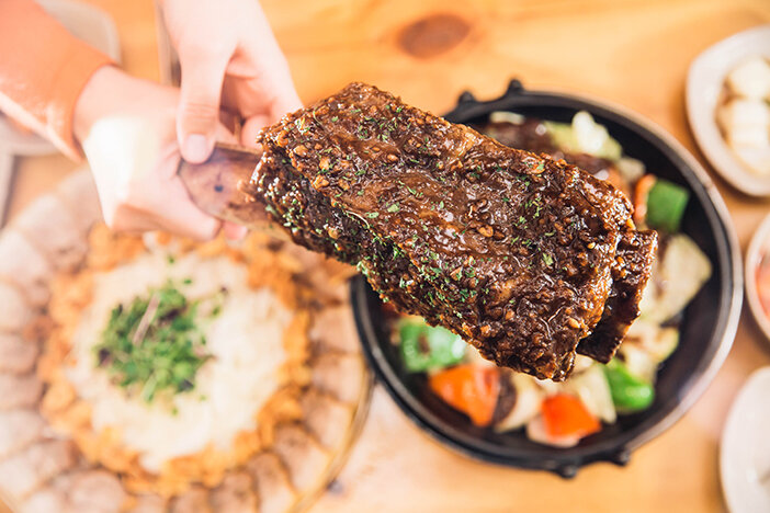 
Говяжьи ребрышки кальби