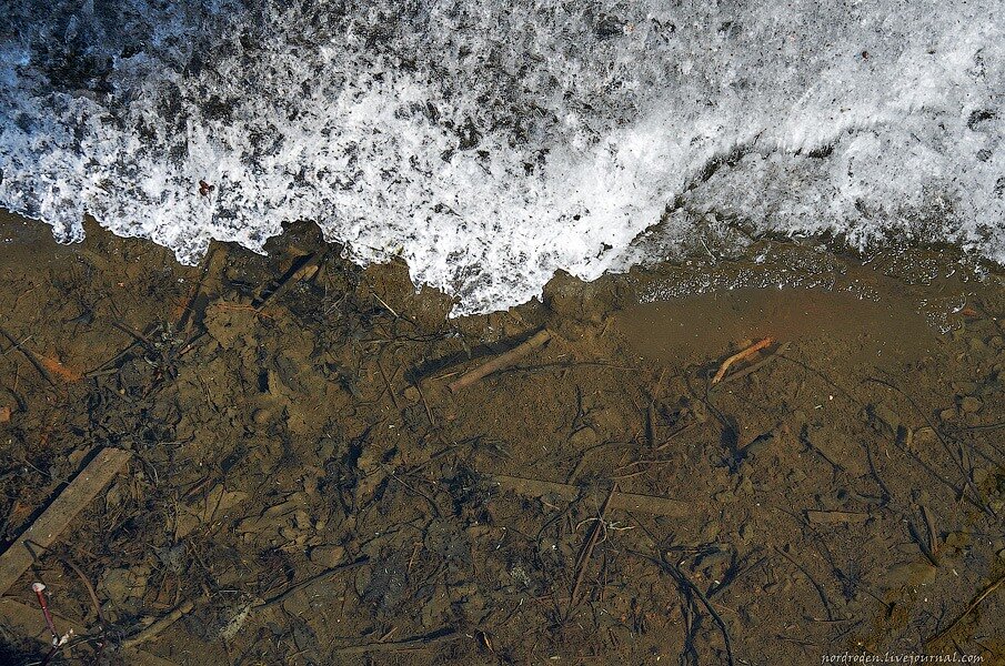 01. Лёд сдаёт свои права чистой, незамутненной воде.

