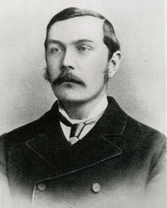 А.К. Дойль, фотография 1881 года