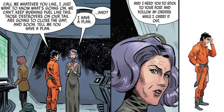 Хорошо, пофиксили. Но такой ход еще больше дискредитирует По Дэмерона, делая его реальным болваном. Ведь в комиксах он уже знает о плане, и его просят не делать лишнего. Но все равно готовит мятеж! 