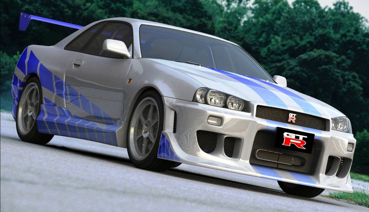 Nissan Skyline GTR Форсаж 4