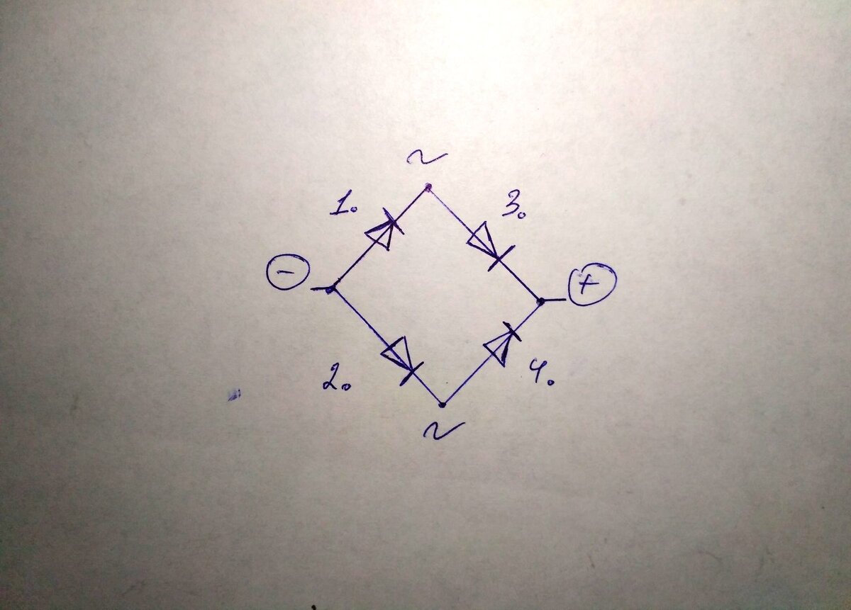 Как проверить диодный мост в схеме