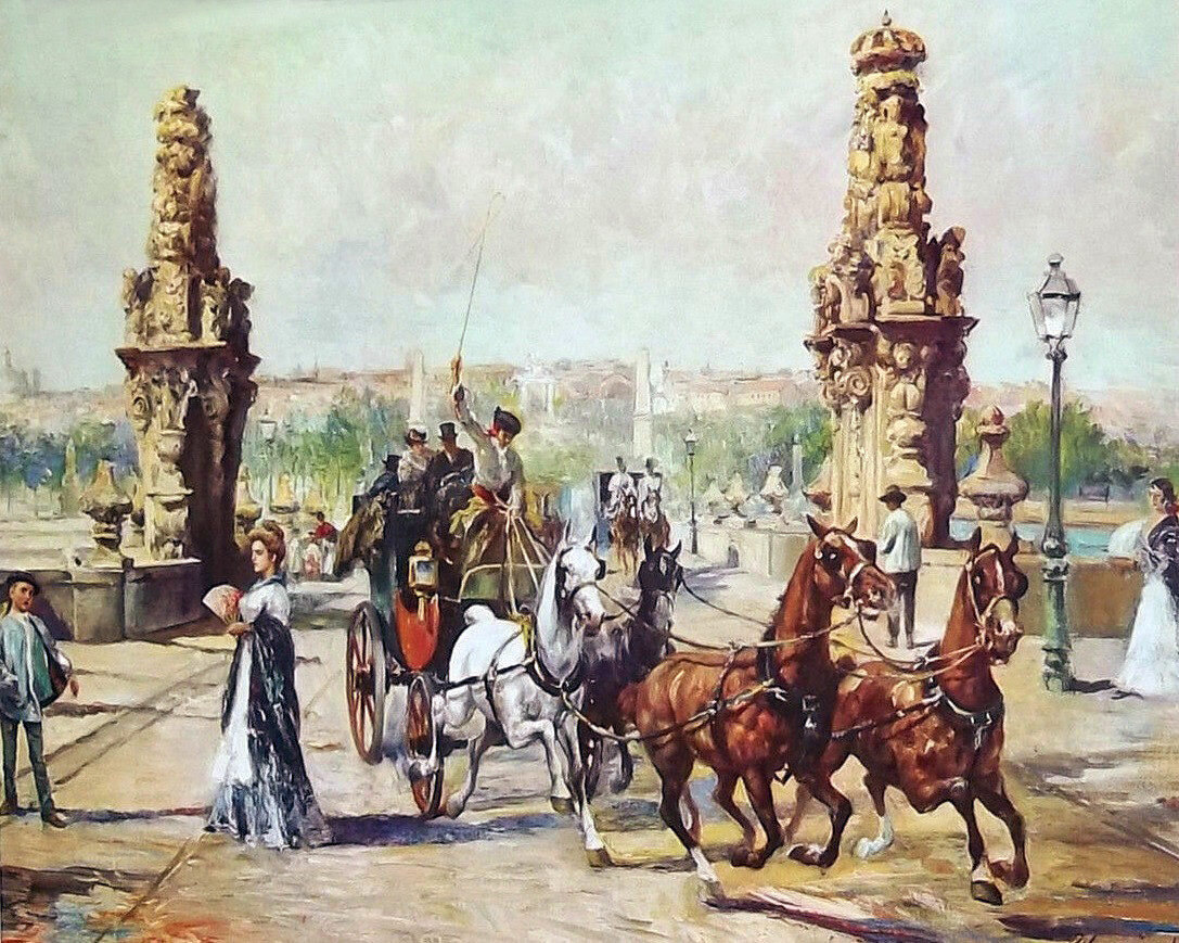 Мост через Сену, Париж, Alfredo Palmero de Gregorio