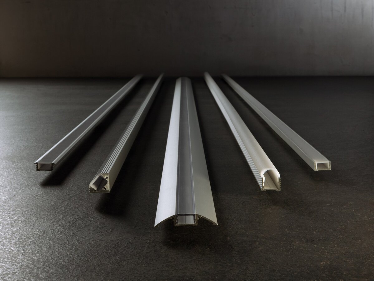 Варианты алюминиевого профиля для светодиодной ленты