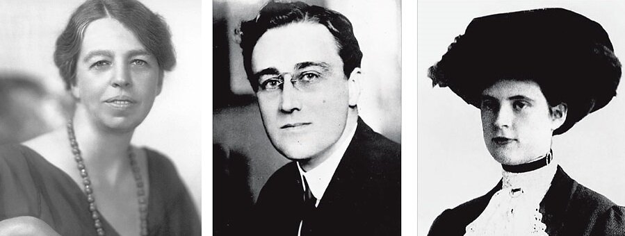 Элеонора, Франклин и Люси.