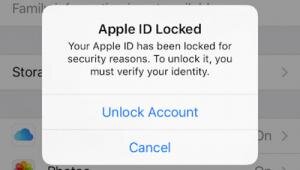 Apple ID заблокирован по соображениям безопасности или не активен. Что делать