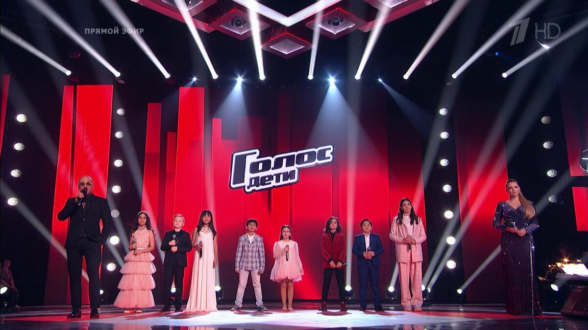 фото из открытых источников - кадр из спецвыпуска "Голос. Дети"