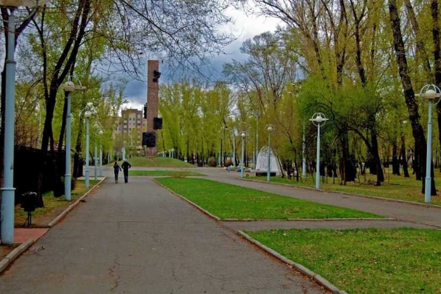  Черногорский парк Абакана. Фото - Абаканский городской портал 