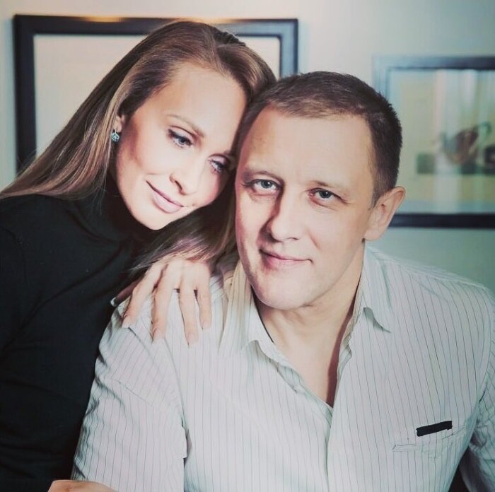 Полина Невзорова с мужем