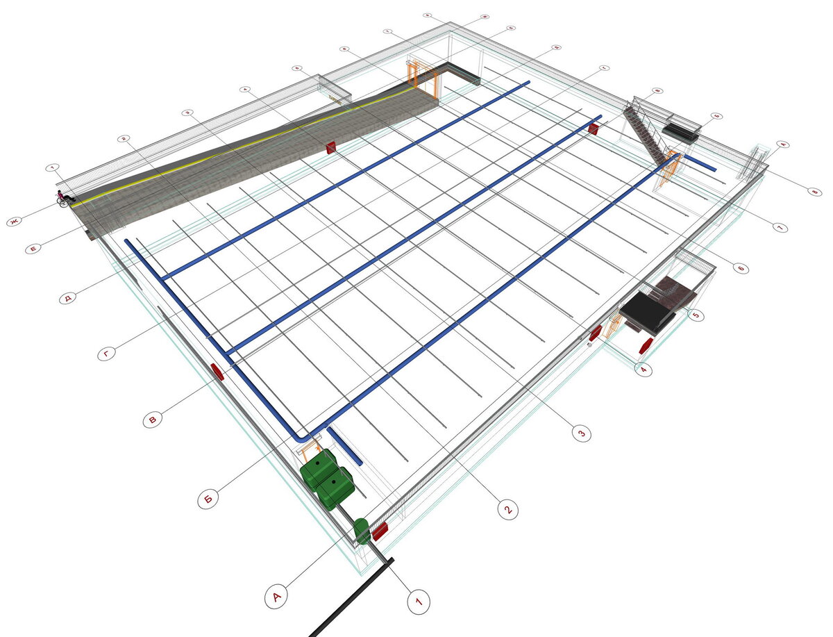Проект подземного паркинга