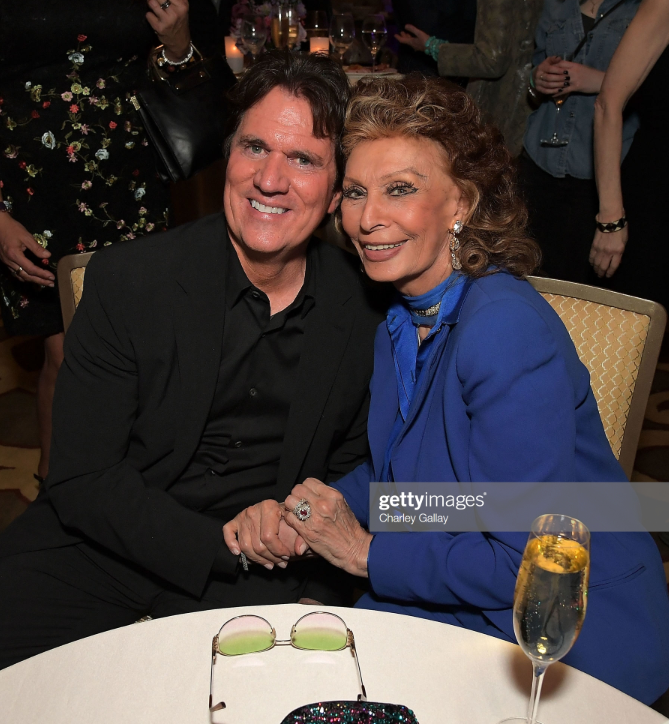 11 января 2019 года. Калифорния. Софи Лорен на премьере фильма "Мэри Поппинс возвращается (Photo by Charley Gallay/Getty Images for Disney)