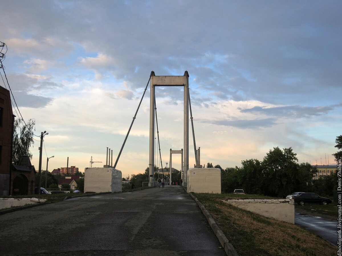 подвесной мост в пензе