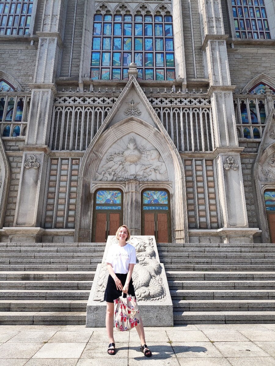 Я в сеульском университете Кёнхи 2019 г.