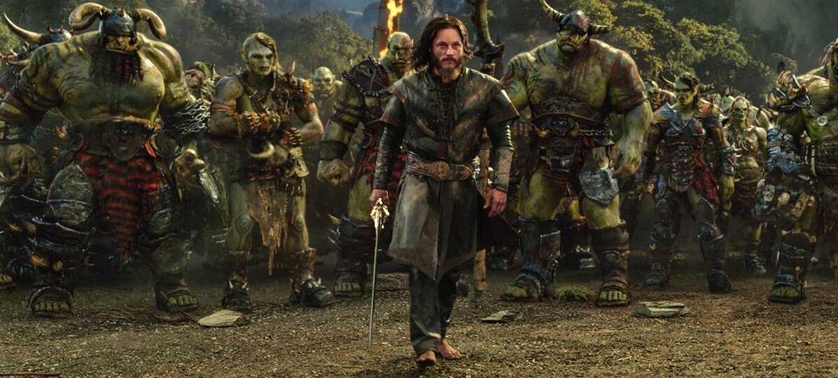 Фильм "Варкрафт", снятый по мотивам игры Warcraft.