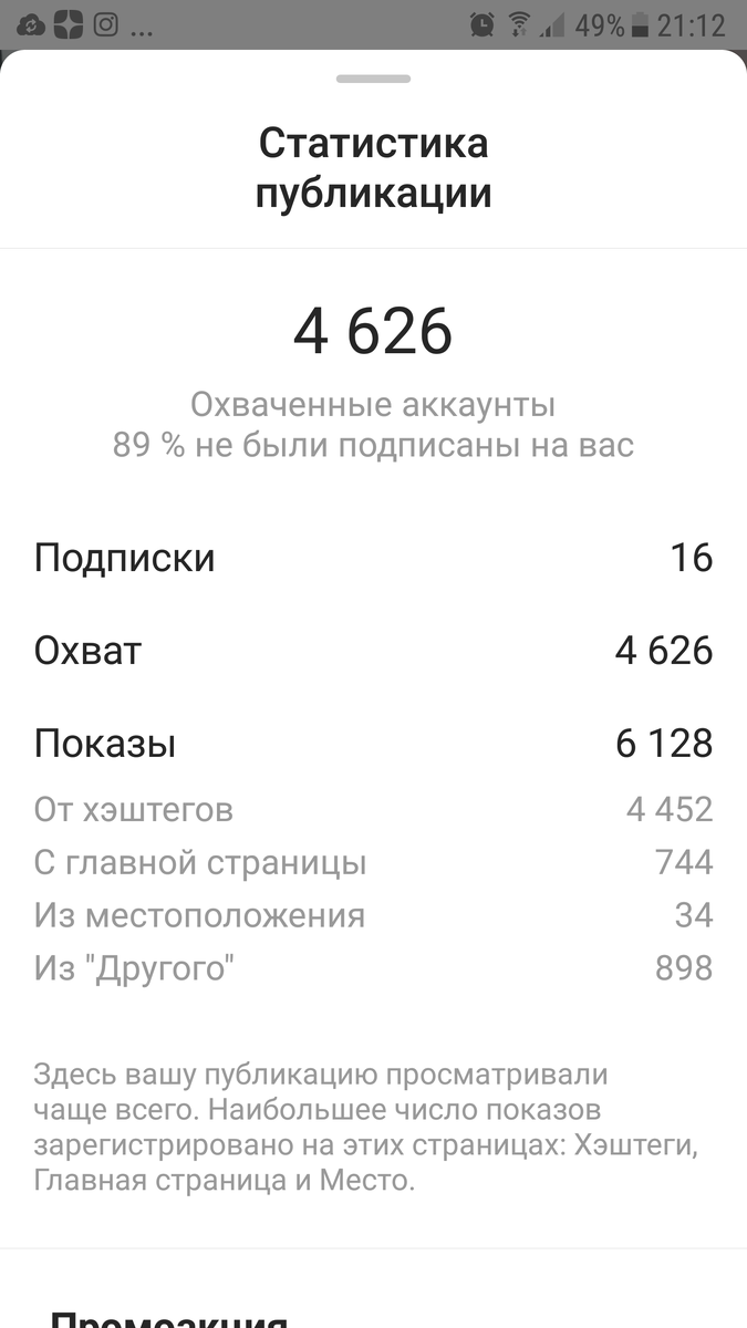 Невиданный аншлаг для моего скромного аккаунта