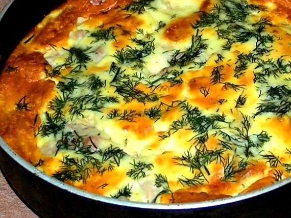 Вариант подачи в большой форме 