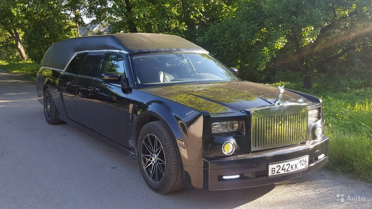 rolls royce катафалк