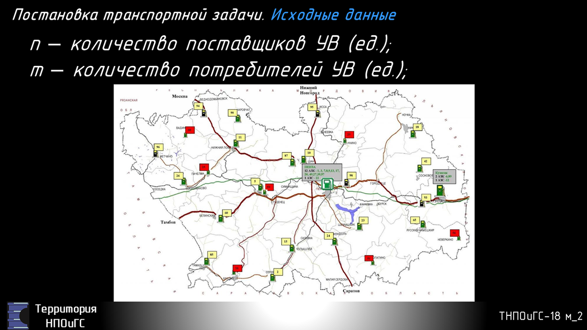 Транспортная задача в Логистике углеводородов | Территория НПОиГС | Дзен