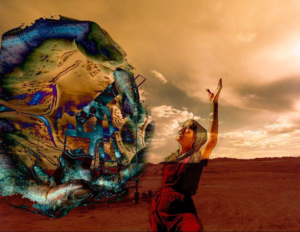 "Нефтяной бум"   компьютерная графика Freedom glow's