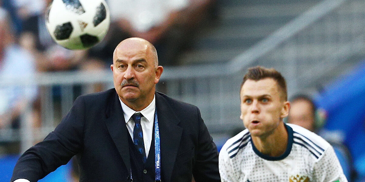 Станиславу Черчесову и Денису Черышеву пришлось отдуваться за всю сборную.