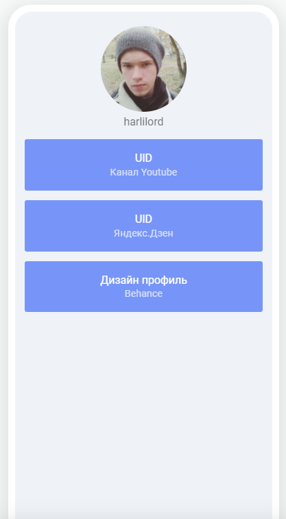 вид профиля в мультиссылке