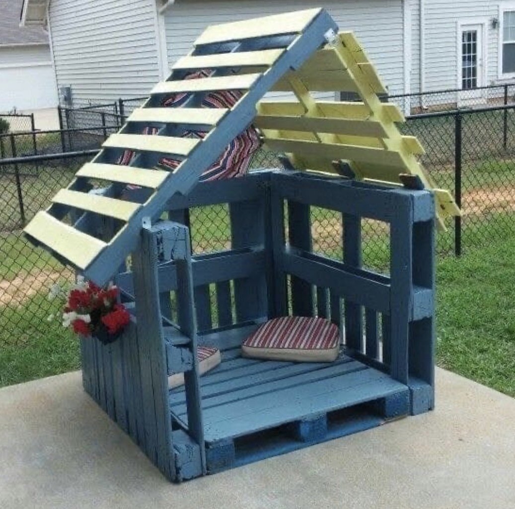Детский игровой домик для дачи своими руками | Home decor, Bird house, Outdoor decor