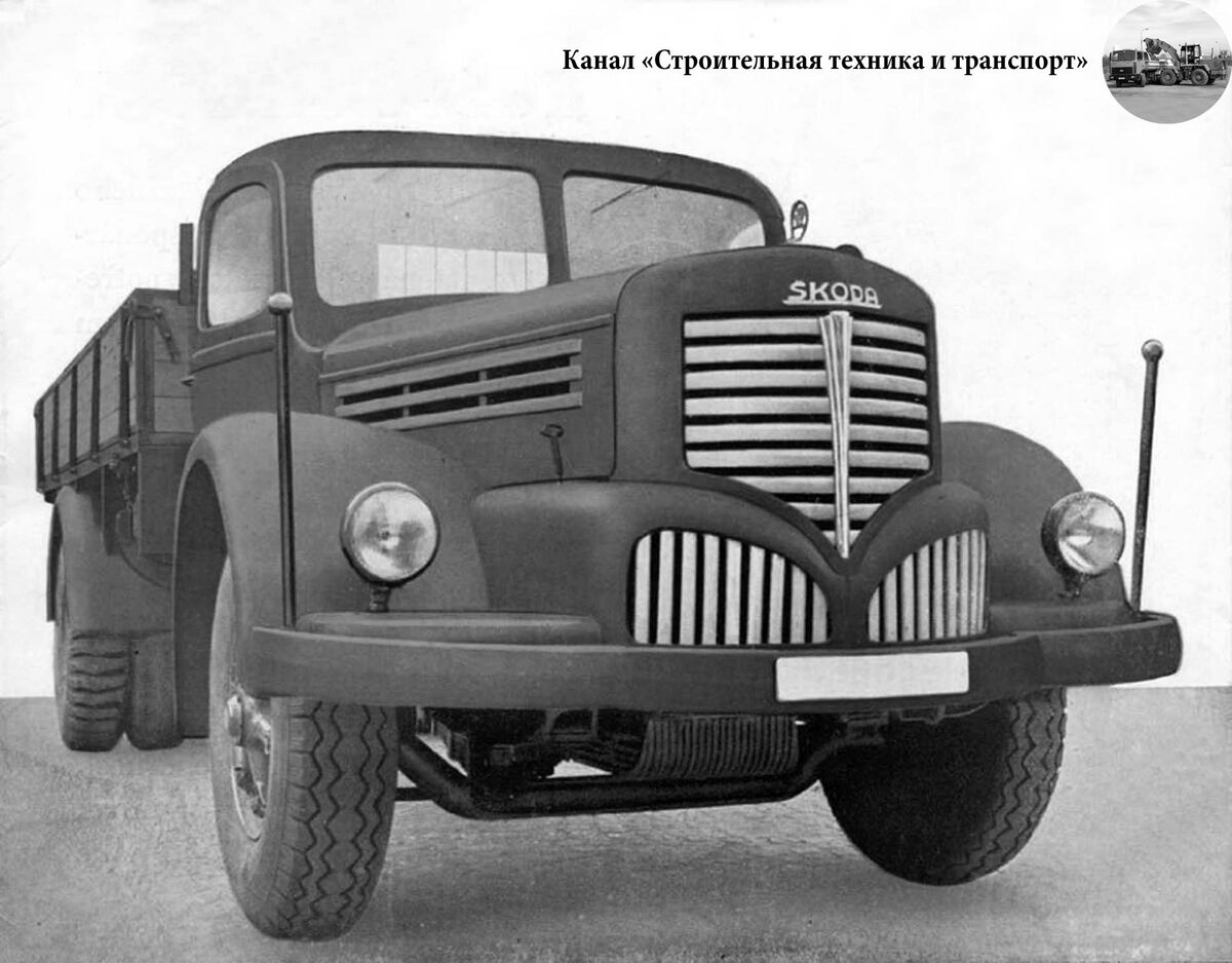 Бортовой грузовик Skoda 706 R