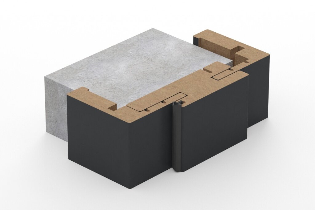 Разрез моноблока