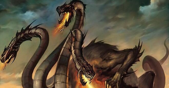 Змей Горыныч во всей красе