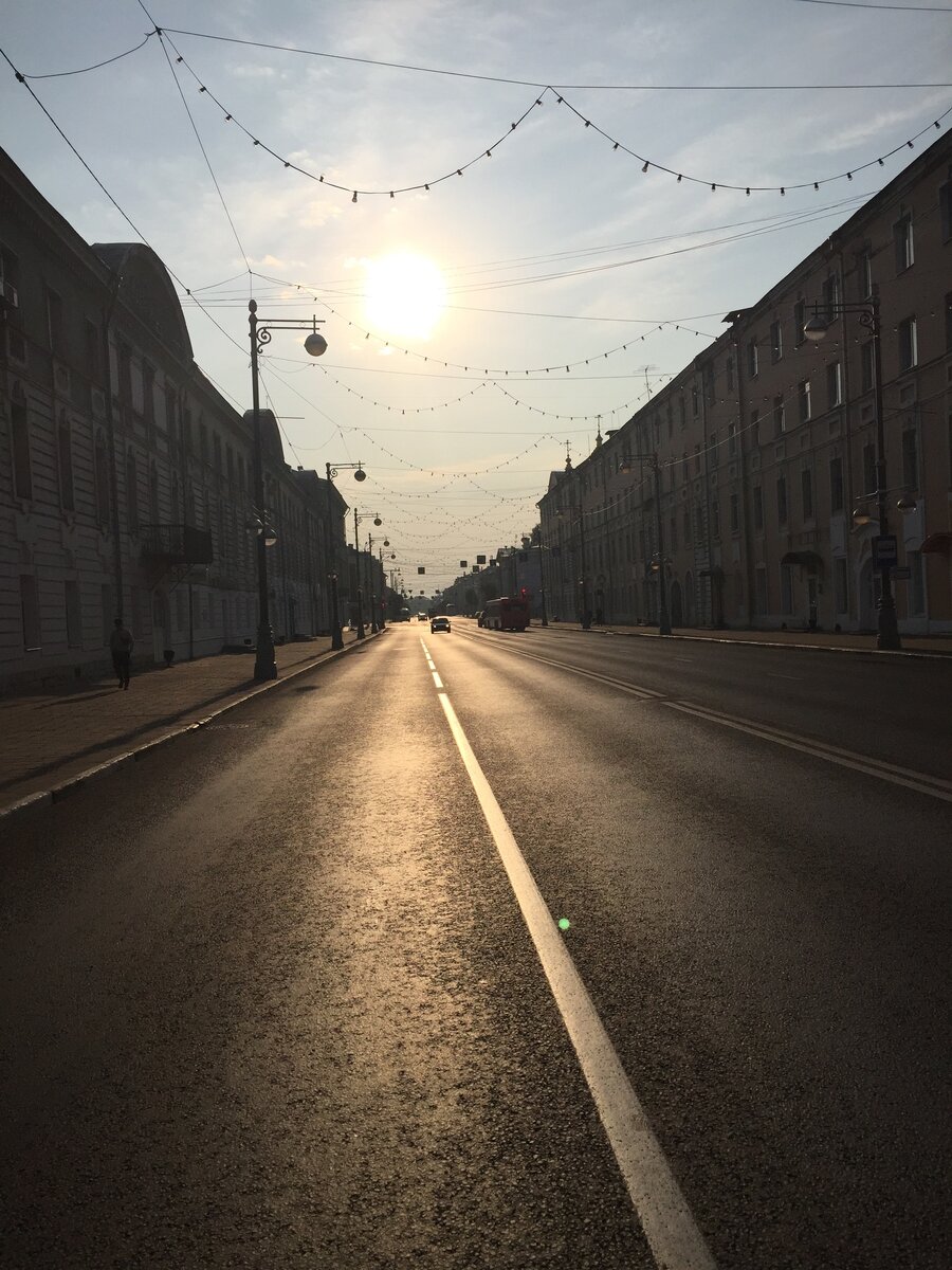 Фото автора сделано во время пробежки 