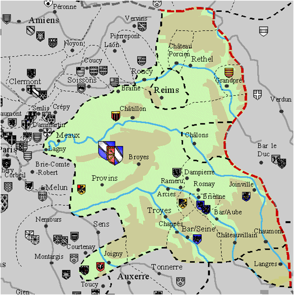 Шампань в средние века. Шампань Франция на карте средневековья. Графство шампань 13 века. Графство шампань Франция. Графство шампань на карте Франции.