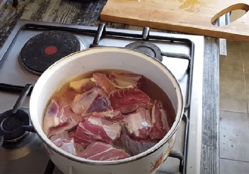 Вкуснейшая хашлама – одно блюдо вместо первого и второго