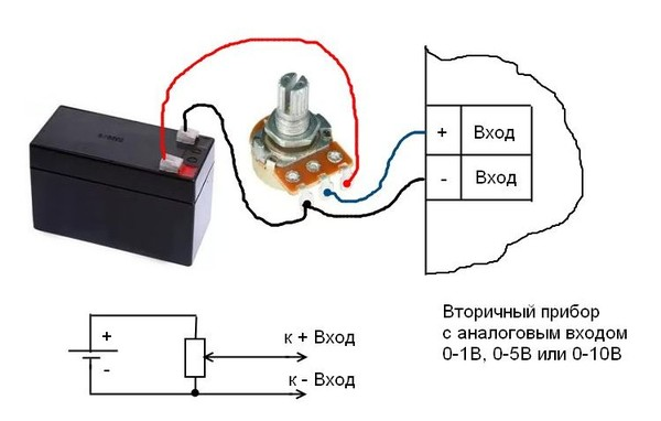 Как подключить переменный резистор