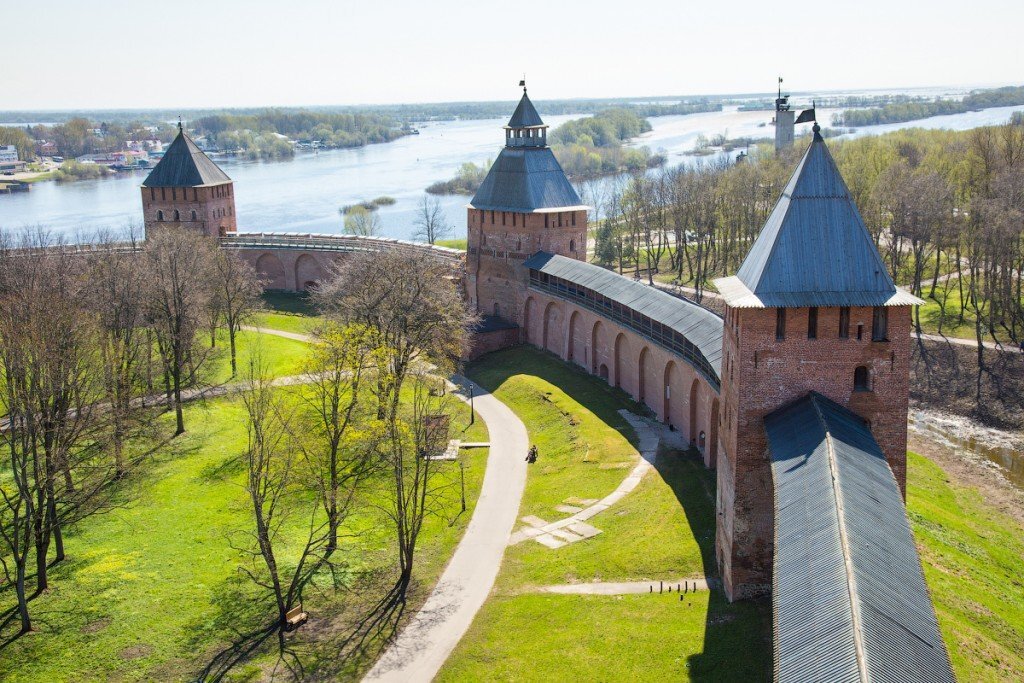 Современный вид Новгородского Кремля