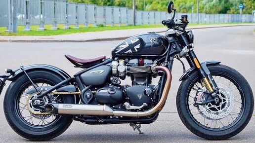 😎 Triumph Bonneville Bobber TFC - Шикарный Заводской Кастом 👏!