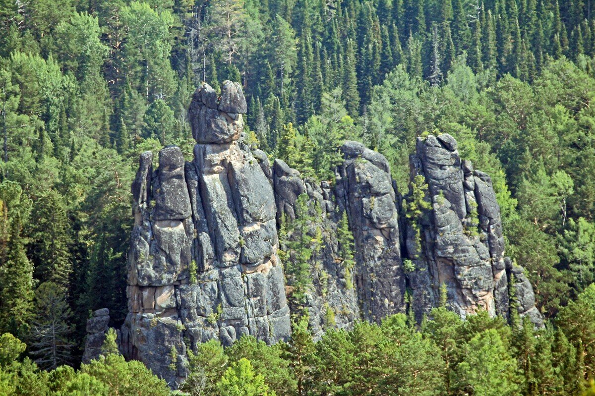 природные достопримечательности красноярского края
