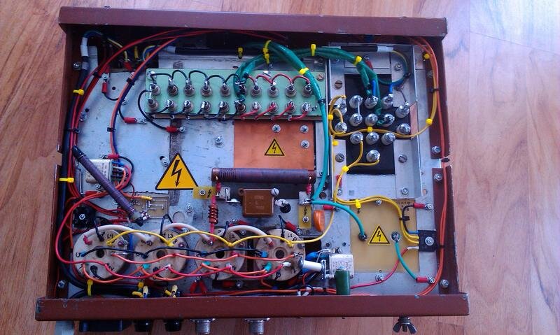 Вид монтажа снизу.